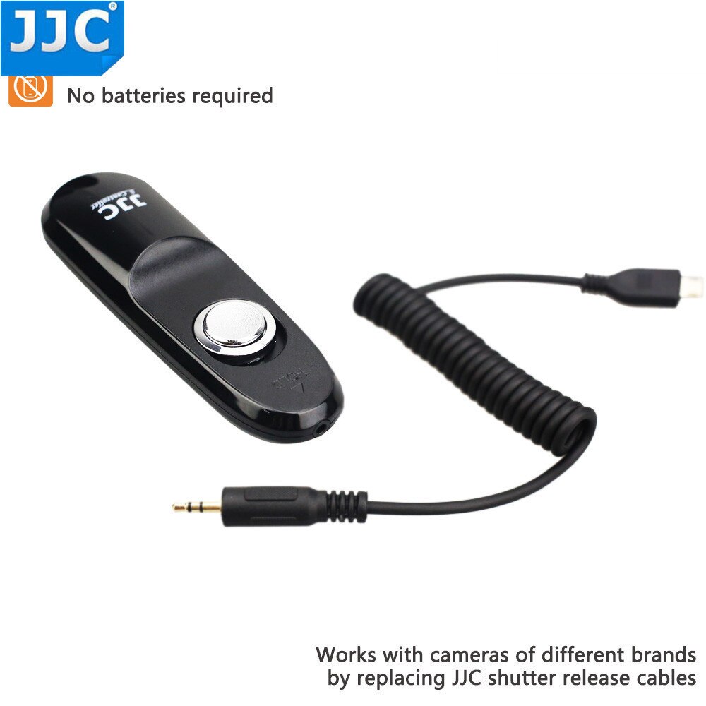 JJC Camera Wired Remote Controller Cord Shutter Release Cable Button for SONY A7III A6500 A7 II A6300 A6000 RX100IV HX90 HX90V