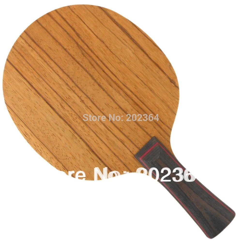 Sanwei H6 (H-6, H 6) Red Rosewood (7-madeira Compensada) Ataque + Loop OFF + Ténis de Mesa Lâmina para Raquete de Pingue-pongue