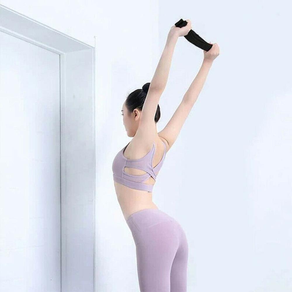 yoga fleksibilitet strekk ben strekk stropp til ballett oppmuntre dans gymnastikk trener yoga fleksibilitet ben tøye ut belte