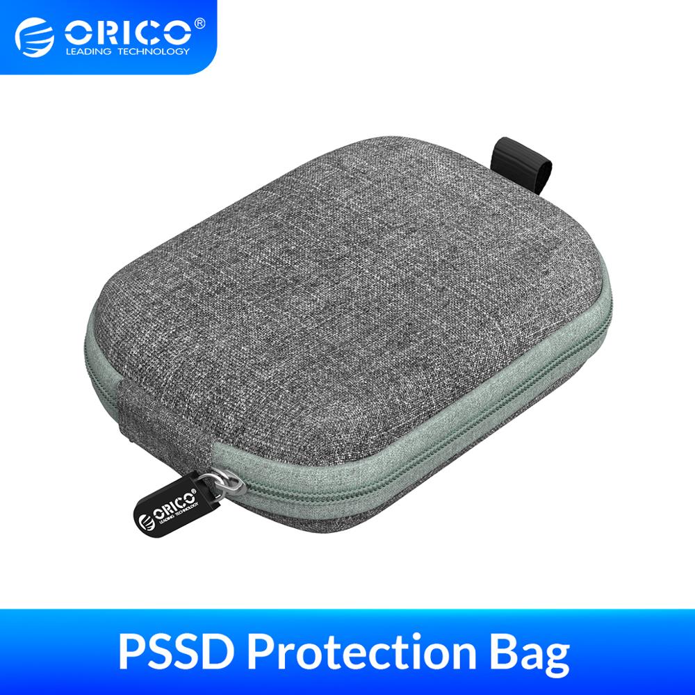 Orico Externe Ssd Case Pssd Bescherming Tas Voor Draagbare Solid State Drive/Oortelefoon/U Disk/Data Kabel/Hard Drive Draagbare Doos
