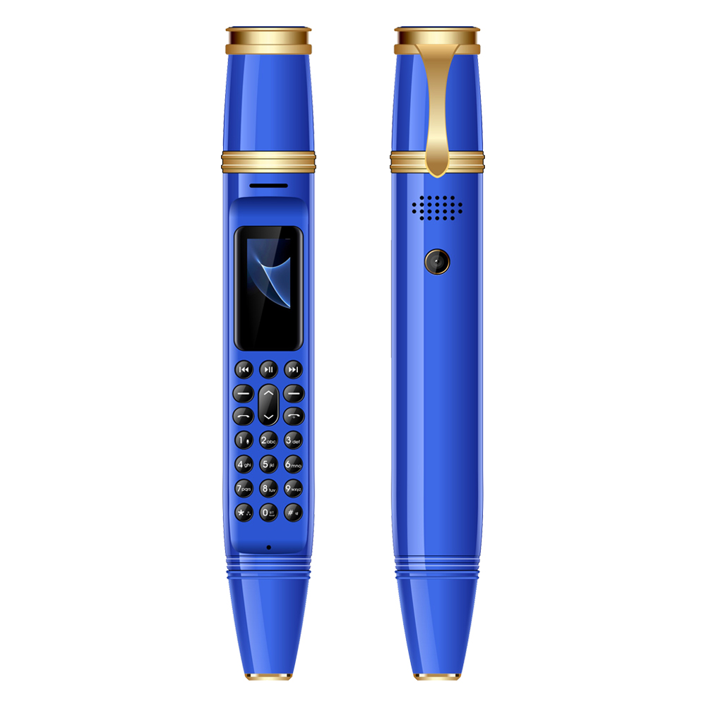 Niedriger Preis SERVO BM111 3-in-1 praktisch Stift Telefon Tragbare Fan Magie Stimme Bluetooth Zifferblatt Kleine Funktion praktisch FMRadio: Grün