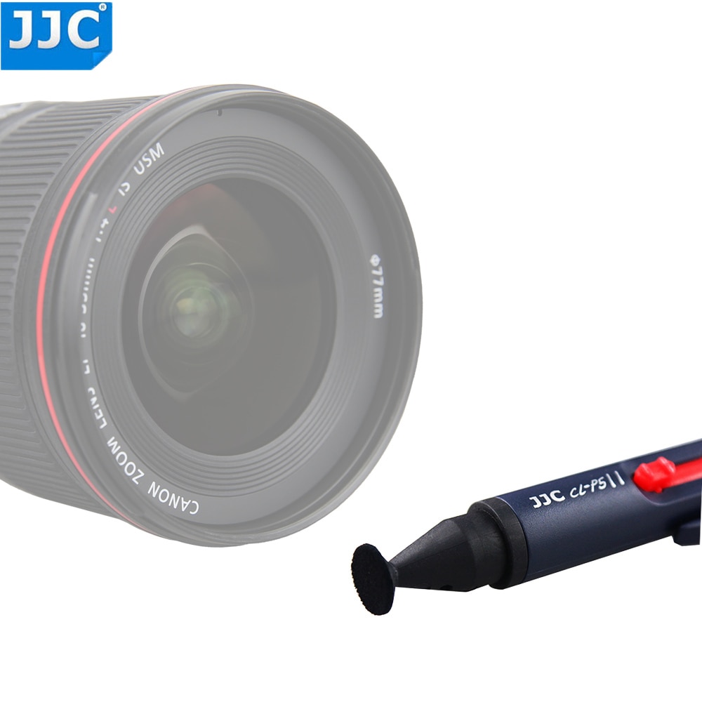 JJC CL-P5II Kit de stylo de nettoyage d'objectif de caméra DSLR viseur reflex écrans filtres caméscopes outil propre pour Canon/Nikon/Sony/Pentax