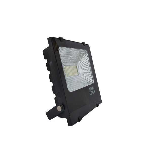 Proyector LED SMD 5054 50W 5500LM IP65 6500K NEGRO