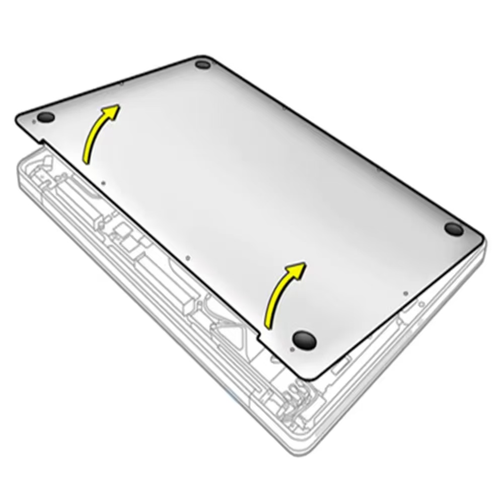 4 Stuks Rubberen Voet Laptop Voeten Pad Voor Macbook Pro Retina A1398 A1425 A1502 Oem Bottom Case Rubberen Voet standhouder Met Lijm