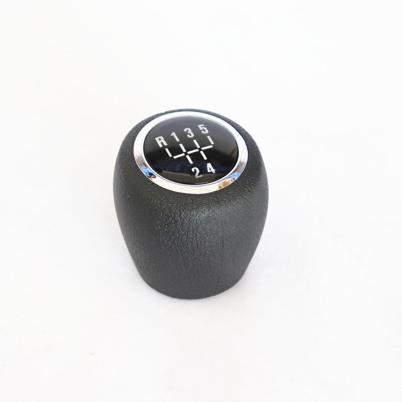 Perilla de palanca de cambios de cuero PU de 5/6 velocidades para Chevy Chevrolet Cruze , , , , , , , accesorios de coche de bola de mano: ABS - 5 Speed