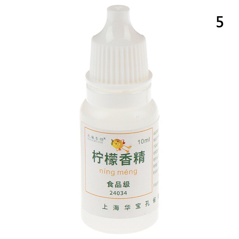 10ML DIY Flavor For Slime Supplies Clay Toys For Children Kids Additives For Slimes Accessories Charms Kits Smell Slices: lemon