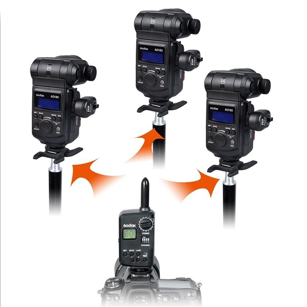Godox FT-16 Draadloze Power Controller Afstandsbediening Flash Trigger voor Godox Witstro AD180 AD360 Flash Speedlite voor Canon Nikon Pentax
