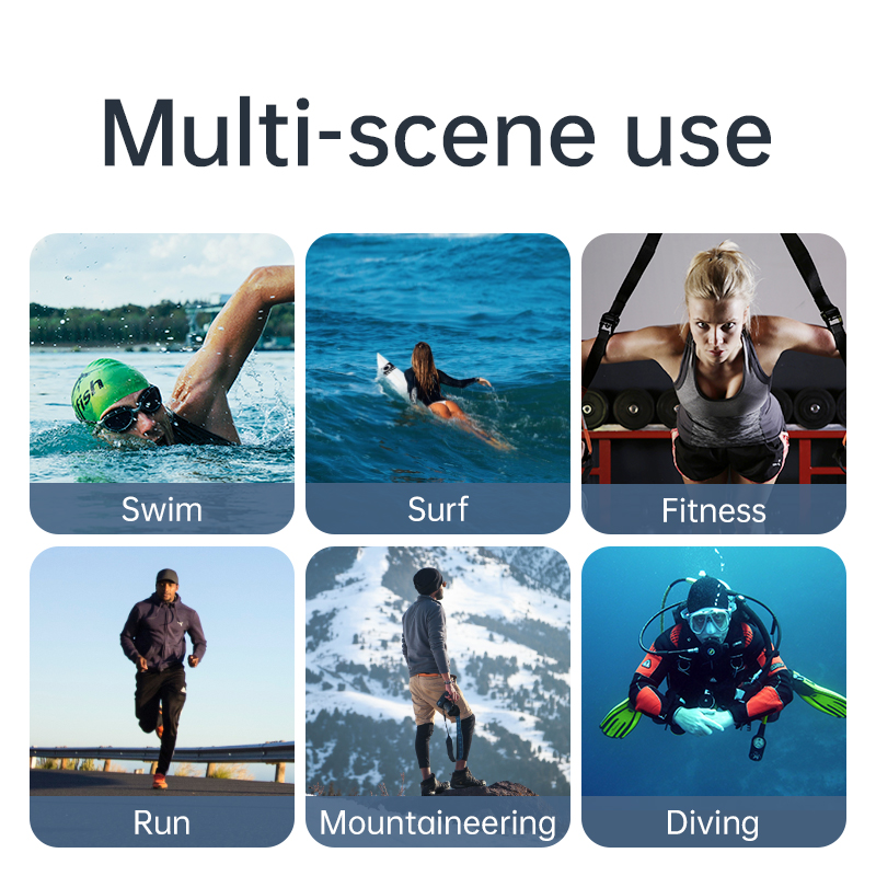 Knochen Leitung Bluetooth Kopfhörer Schwimmen IPX8 Kopfhörer Mit Mic Drahtlose Sport IPX4 Wasserdichte Kopfhörer für Iphone Xiaomi