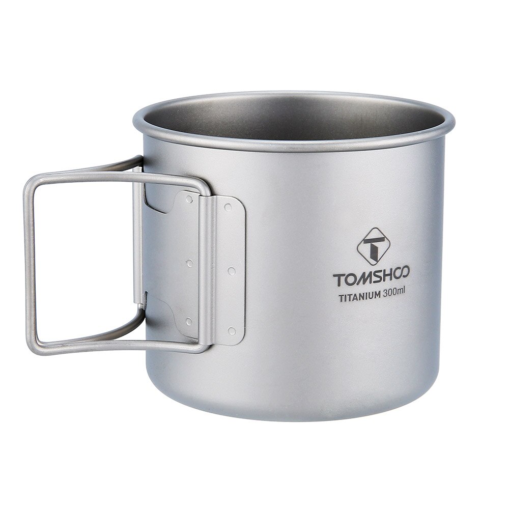 TOMSHOO 750ml pełna tytanowa butelka wody w dodatkowa plastikowa pokrywka ultralekka zewnętrzna na kemping, wyprawę, wioślarz butelka wody robić picia