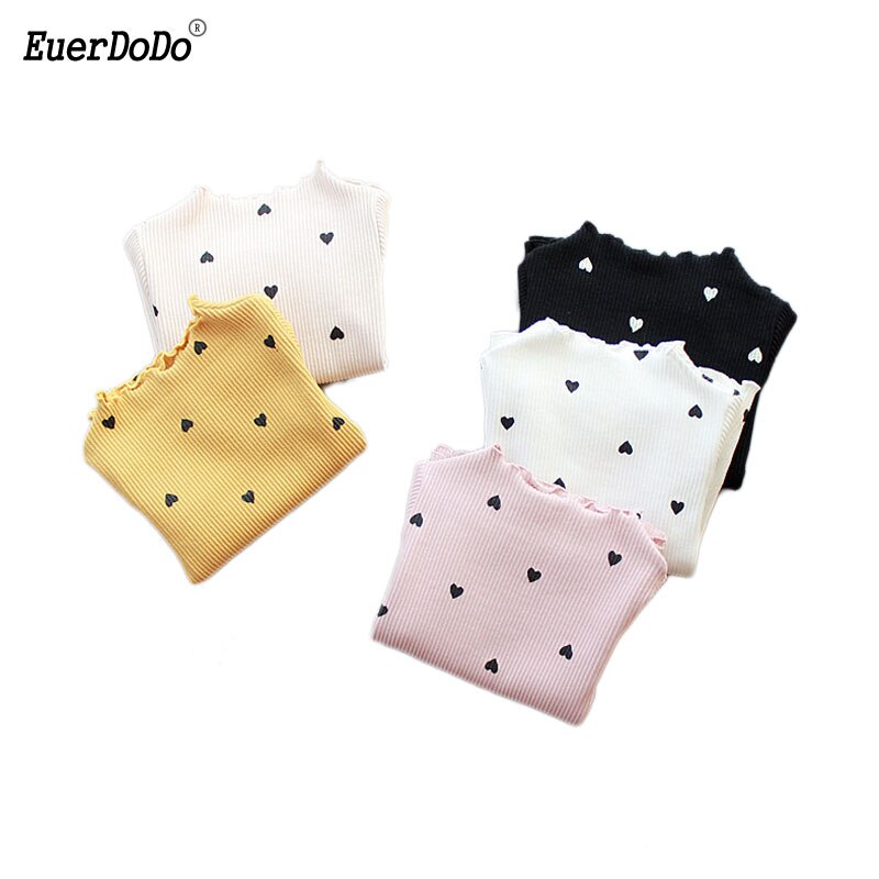 T-shirt à manches longues pour enfants, printemps-automne, en coton, pour filles, vêtements pour bébés, bas pour tout-petits, 1-6t