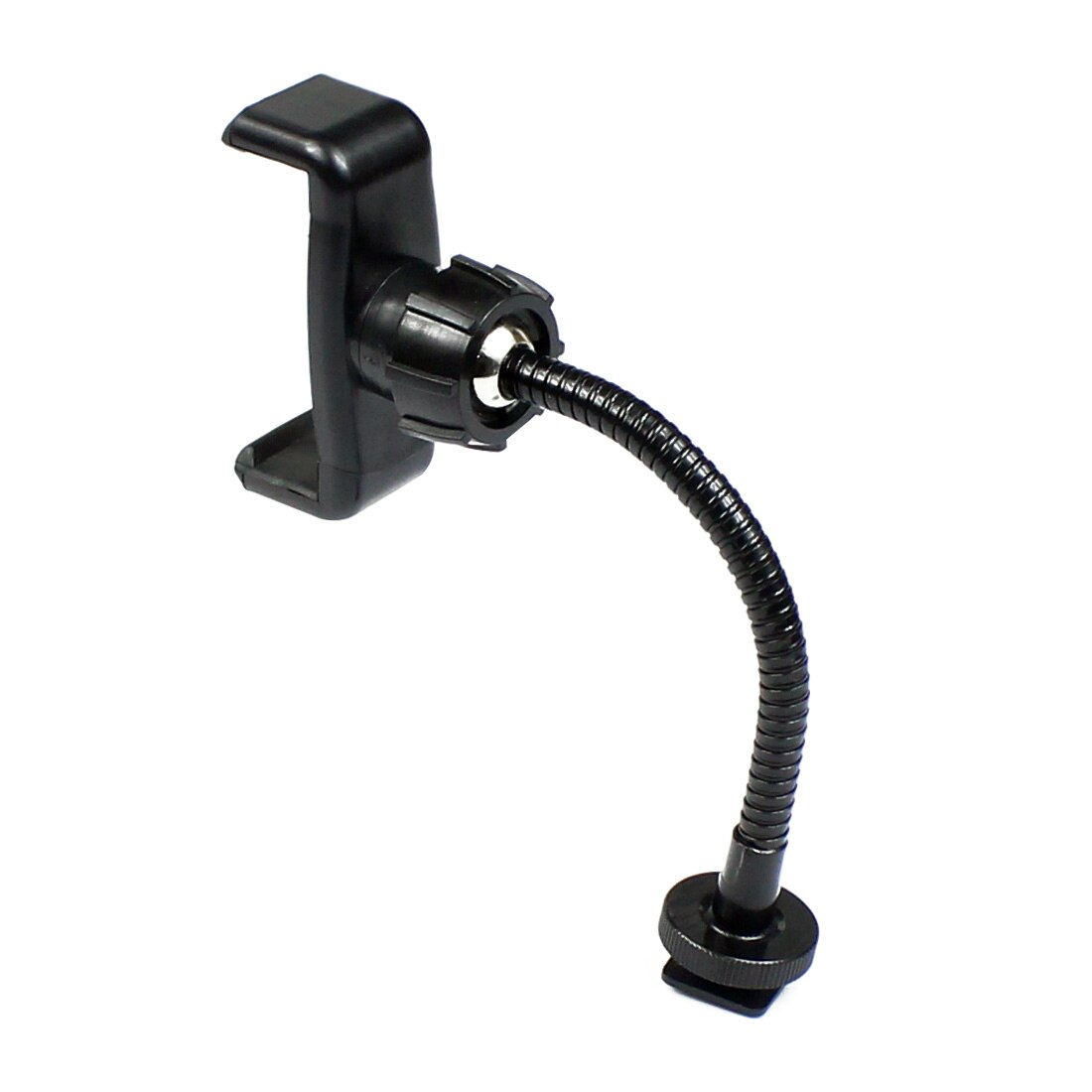 Metall flexibel Arm Drehbare Kopf Faul Telefon Halfter Clip Handy, Mobiltelefon Selfie Live Halfter Halterung Kalten Schuh Stativ LED Ring licht