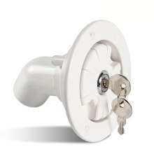 Plastic Water tank inlet With Key Universal Gravity Water Fill Hatch Inlet