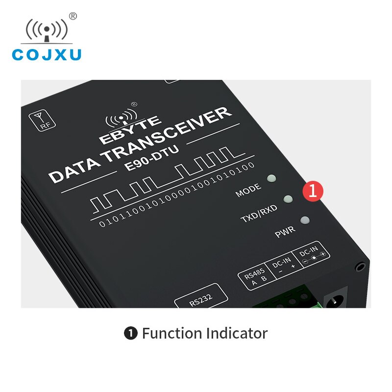 LoRa – Modem émetteur-récepteur sans fil SX1268, 433MHz, RS232, RS485 IoT, RSSI, pour agriculture intelligente (400SL22P)