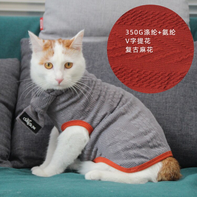 [2021 gorąca sprzedaż] nowy zimowy kot sweter świąteczny i wiosenny festiwal świąteczne ubranka dla kotów ciepłe noworoczne ubrania zimowe