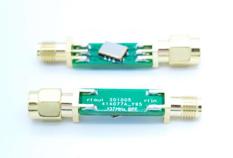 137MHz SAW BPF Band Pass Filter