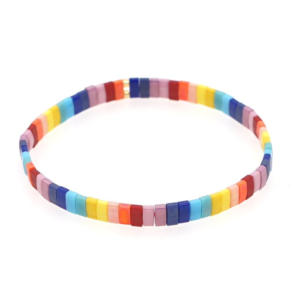 Go2Boho Vrienden Armband Miyuki Tila Armbanden Voor Vrouwen Sieraden Herfst En Winter Pulseras Mujer Sieraden