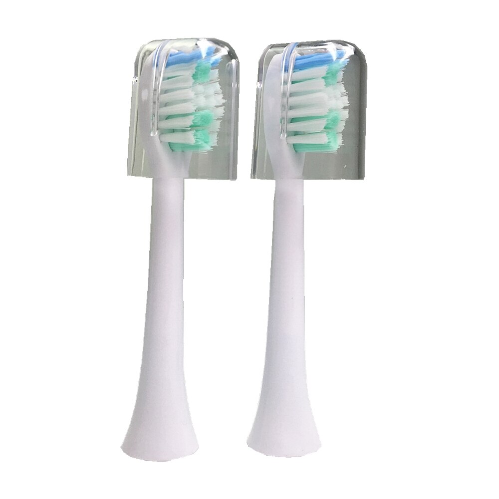 s100 toothbrush heads alfawise s100/S200 Replacement Toothbrush heads 1x 2x 3x pack: 2pcs white