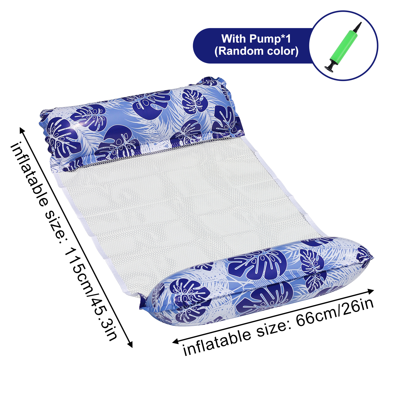 1PC (with a hand pump included) – Leaf-shaped infl... – Grandado