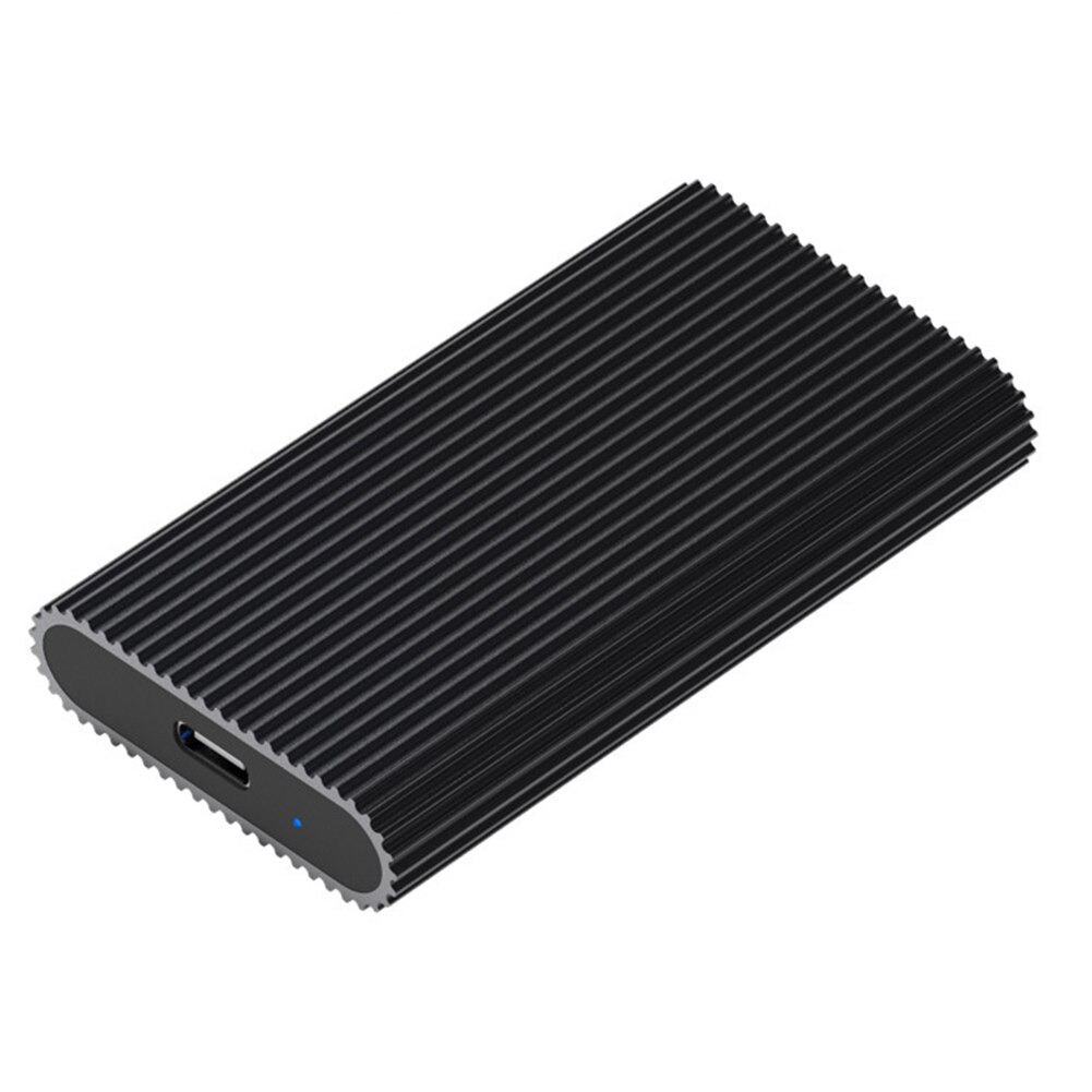 Blueendless Usb 3.1 Naar Msata Ssd Doos Solid State Disk Box Behuizing Type C Naar USB3.1 Mini Externe Mobiele Aluminium legering: TYPEC  USB3.1