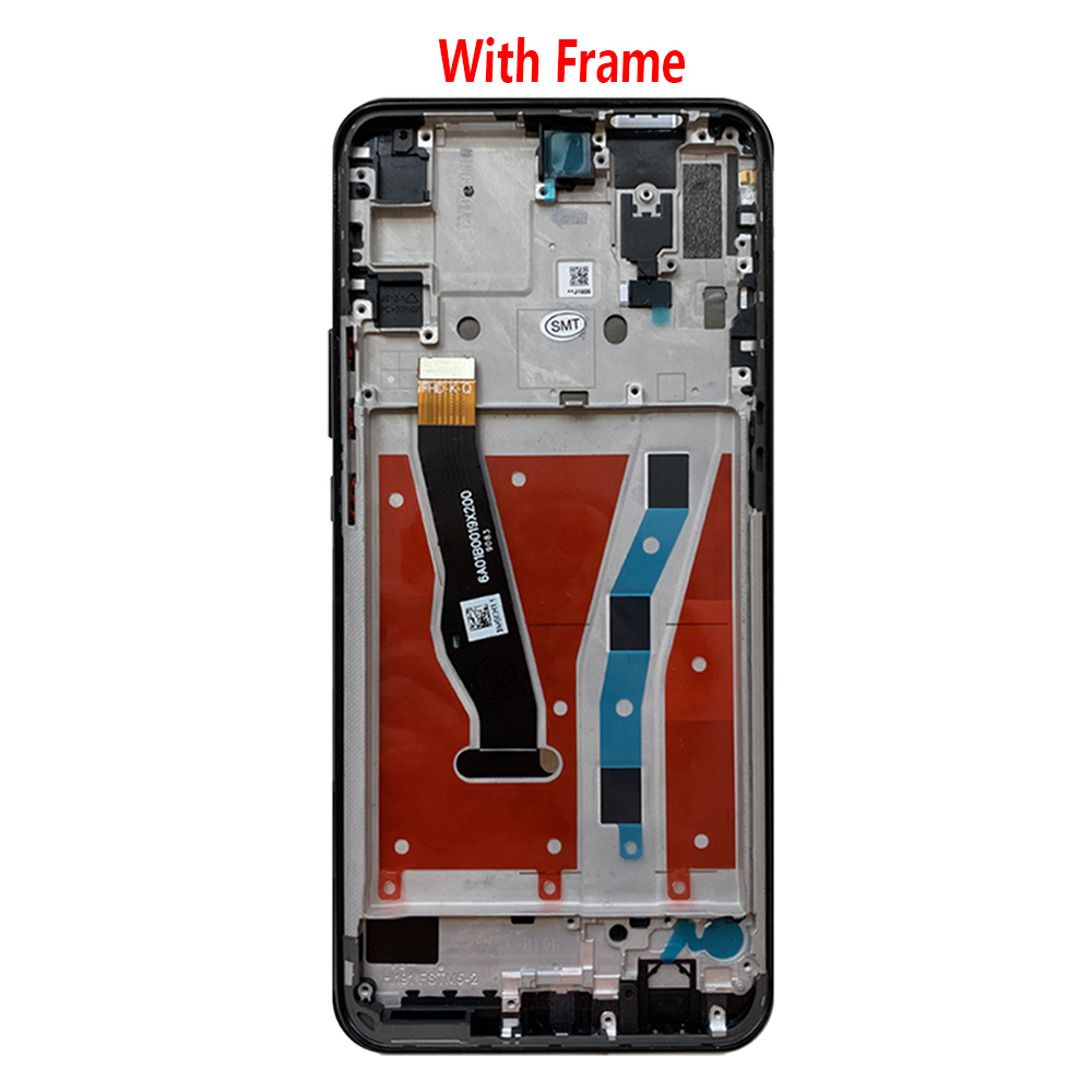 6.59 '' lcd huawei honor 9x 9 x premium global edition stk -lx1 stk -l22 näyttö kosketusnäyttö digitizer kokoonpano ei/kehyksellä