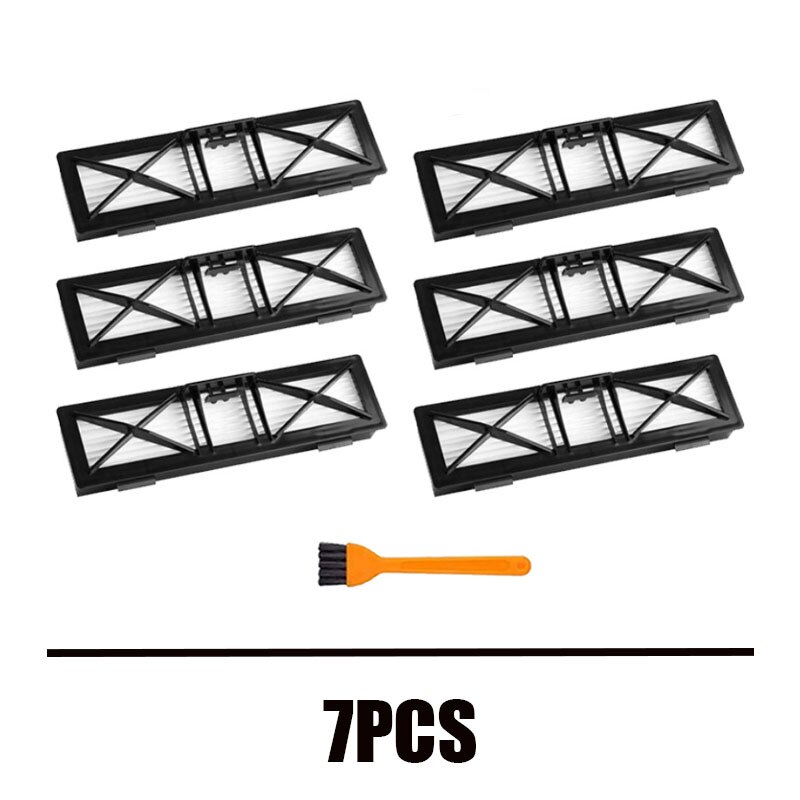 Filtre HEPA pour aspirateur Neato Botvac série D 945-0215, D3 D4, D5, D6,pièces de rechange, remplacement, D7, D70, D75, D80, D85,: 7pcs
