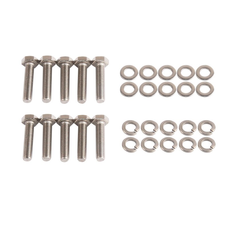 for FORD 6.8 LITER V10 STAINLESS EXHAUST MANIFOLD BOLTS *FITS ANY V10*