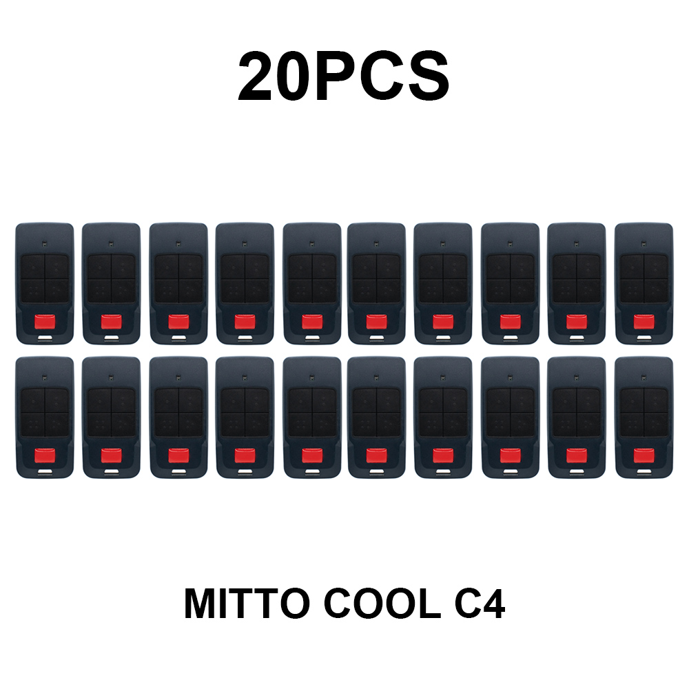 1-20pcs Bft Mitto Cool 2 4 Remote Control Cool C2 C4 Garage Door Remote Control