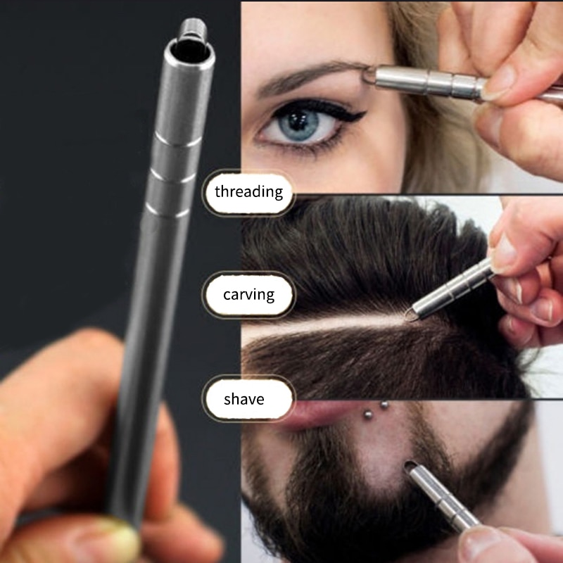 Hår tatovering mønster styling ansigts øjenbryn styling udstyr, hår sculpting pen  + 10 blade