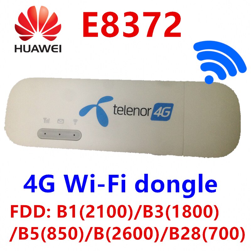 150Mbps débloqué Huawei E8372h-608 4g WiFi usb Modem E8372 3g 4G Wifi routeur 4G stick 4g cpe voiture Modem routeur wifi 4g