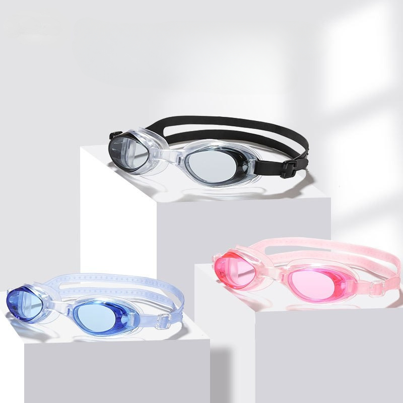 Antibeschlag-wasserdichte Schwimmbrille, Schwimmbad, Schwimmen, Sport, Wasserbrille, Brillen mit Tasche für Männer, Frauen, Jungen, Mädchen