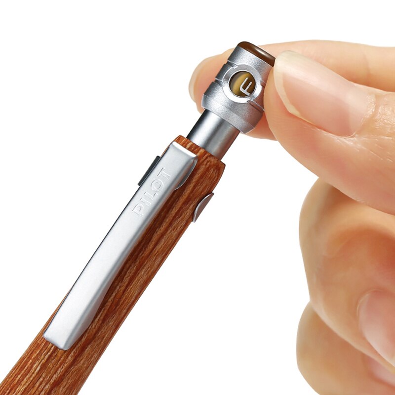 1Pcs PILOT mechanical pencil HPS-2SK 0.5mm hippo wood pole S20 low center of gravity drawing movable pencil