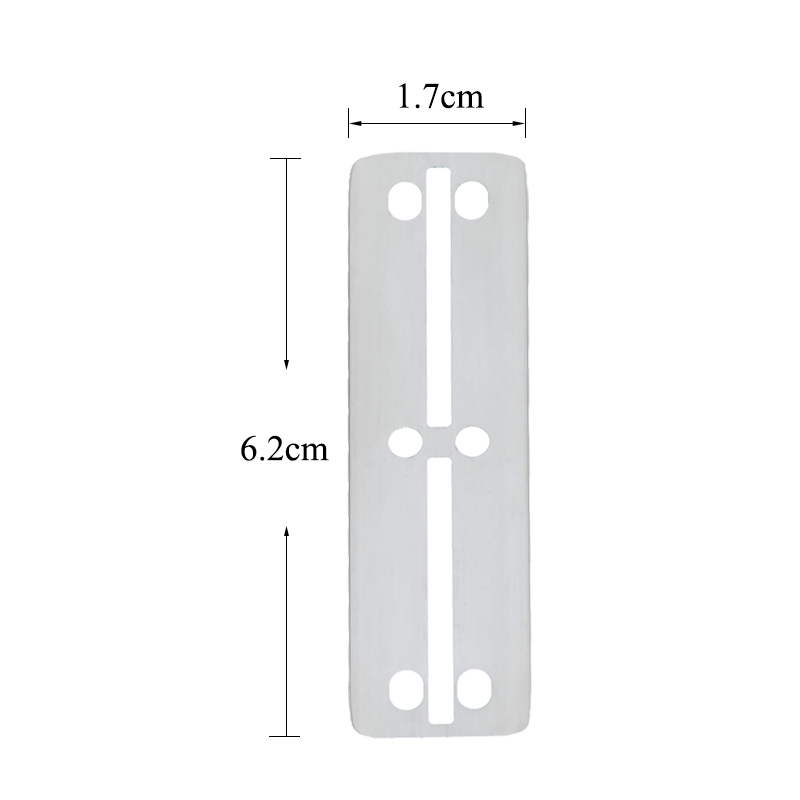 Meisha Cloud 100pcs Stainless Steel Safety Shaving Razor Blades for Men Double Edge Knife Blades Easy to Use C0014A