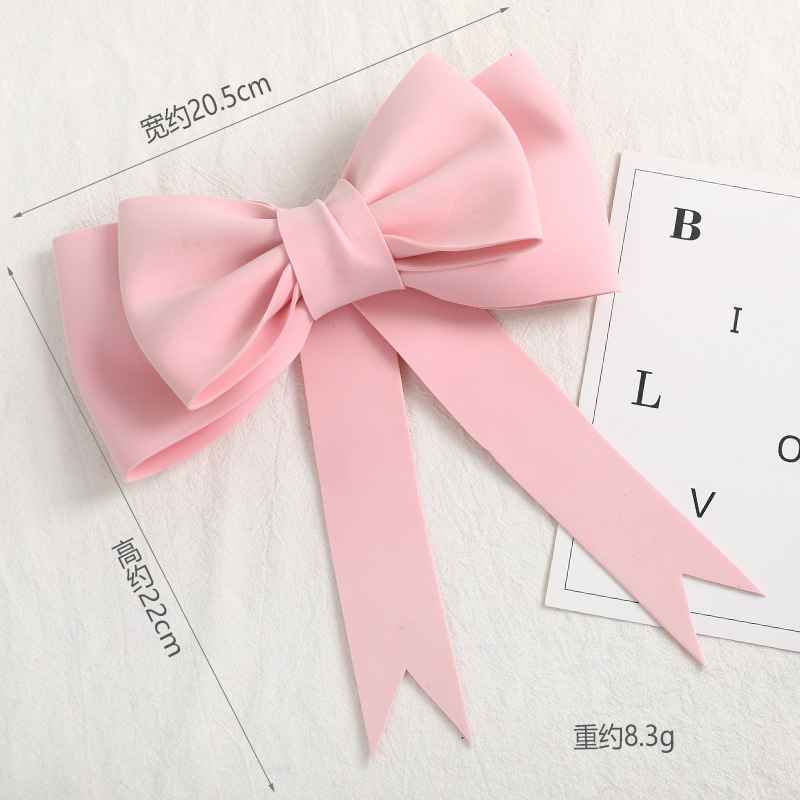 Girl Heart Oversized Bow Birthday Cake Baking Decorations Valentine's Day Anniversary Baby's First Birthday Party Decoration: M / Deep Sapphire