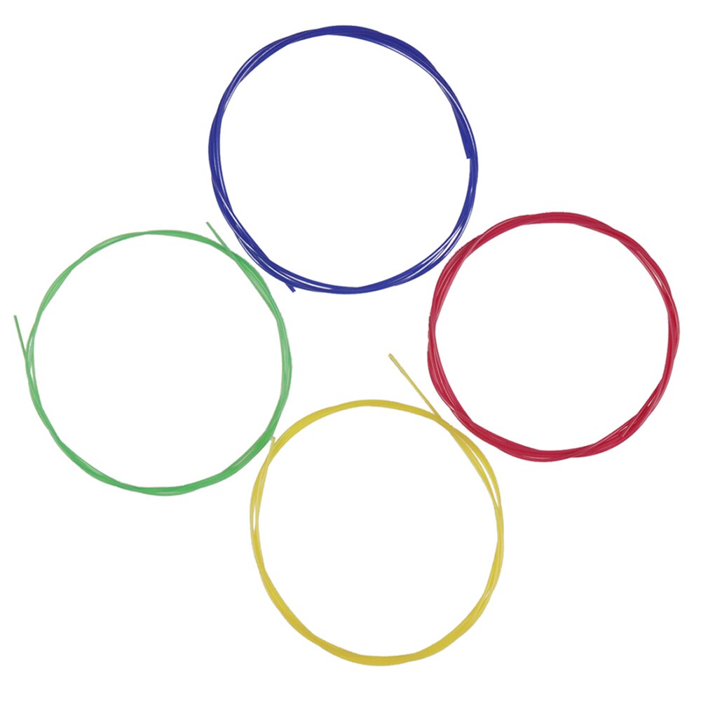 IRIN 4 Pcs/Set Soprano Ukulele Strings Colorful Nylon Musical Instrument Accessories 4 String Hawaii Guitar Replacement Parts