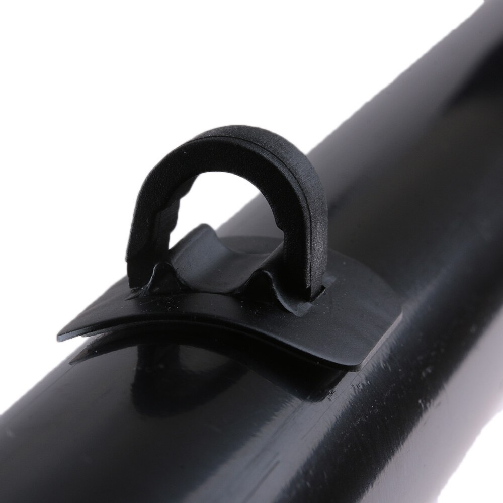 DAYFULI 50pcs/bag Sticky Plastic Self-adhesive Wire Tie Cable Clamp Clip for Car Dash Cam GPS