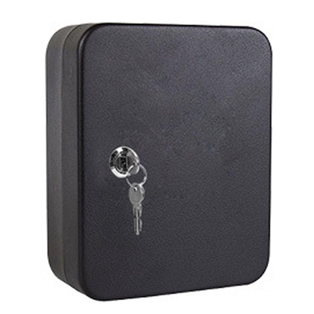 Key Box Household Wall-Mounted Password Key Cabinet Storage Box Management Box Wall-Mounted Car Key Box: Default Title