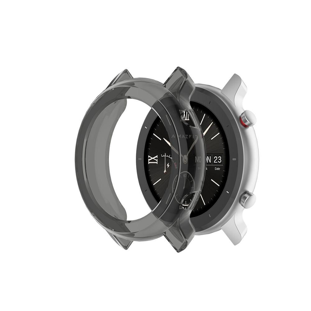 Metal Outer Edge Cover For Xiaomi Amazfit GTR 42 47MM Bezel Ring Dial Scale Speed Protective Case For Amazfit GTR 47 Tachymeter: Black / For Amazfit GTR 47mm