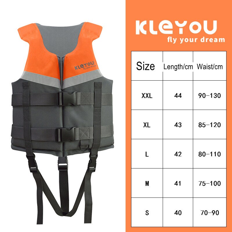 Water Sports Life Vest Adults Surf Kayak Wakeboard Motorboats Raft Rescue Boat Ski Swimming Drifting Rescue Life Jacket