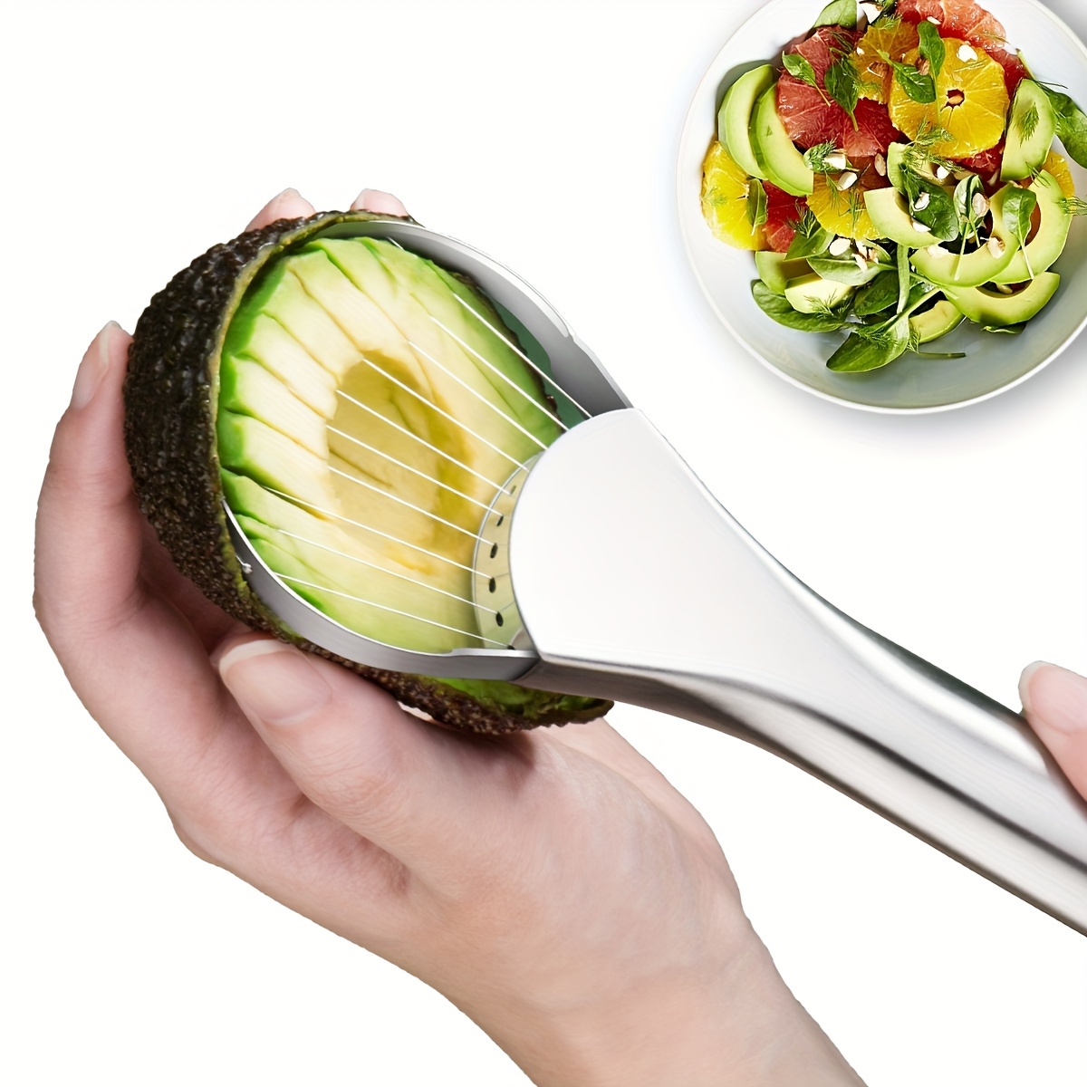 Home Avocado Corer Mehrzweck-Fleischschaufel mit göttlichem Fruchtschneider