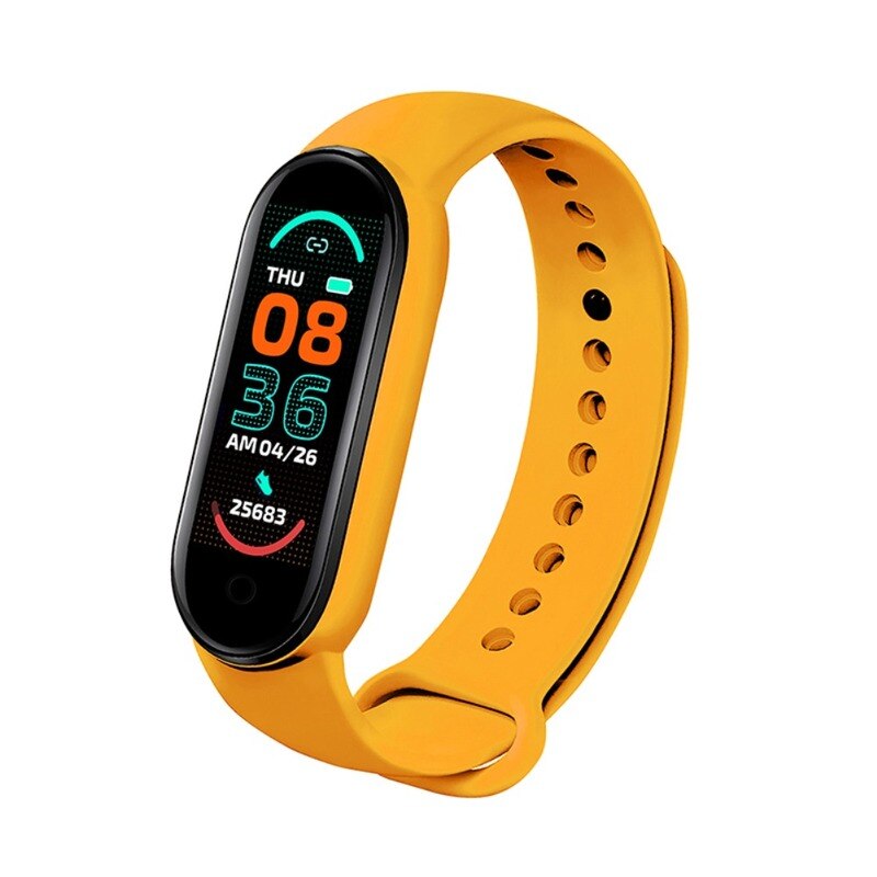 M6 Reloj Inteligente Deportivo Unisex, Pulsera con Control del Ritmo Cardíaco, Versión Fitpro, con Reproductor de Música y Bluetooth, Novedad