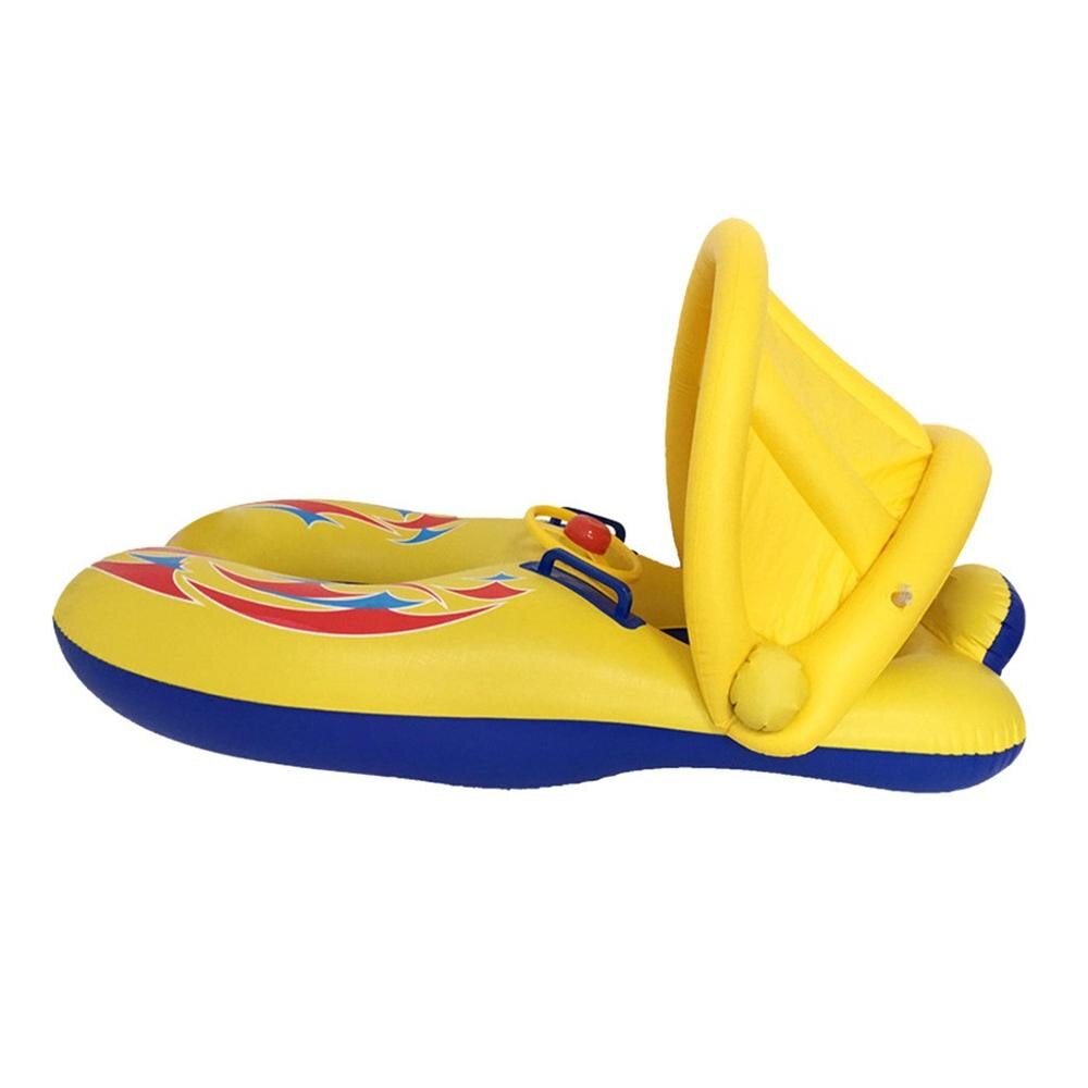 Infant Parent-Child Inflatable Summer Beach Swimming Ring Swimming Pool Floating Safe And Comfortable Water Seat Entertainment