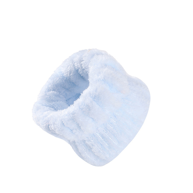Women Adjustable SPA Facial Headband Bath Makeup Hair Band Headbands for Face Washing Soft Toweling Hair Make UP Accessories: MULTI