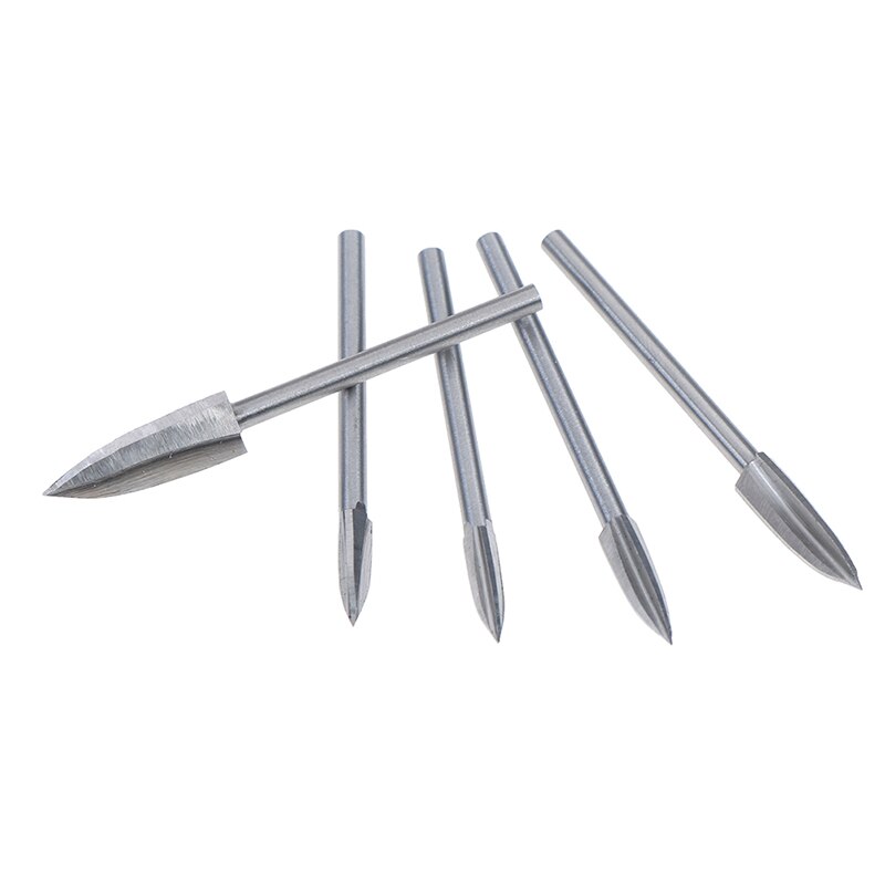 3mm -delige diamantboorset met slijpstift voor dremel-rotatiegereedschappen