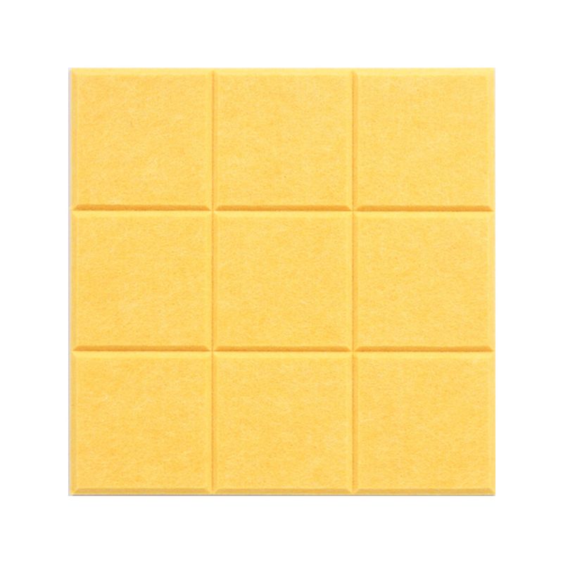 Wall Photo Display Board Felt Message Board Bulletin Board Household Wall Background Felt Schedule Memo Board 30x30cm Y98A: Orange