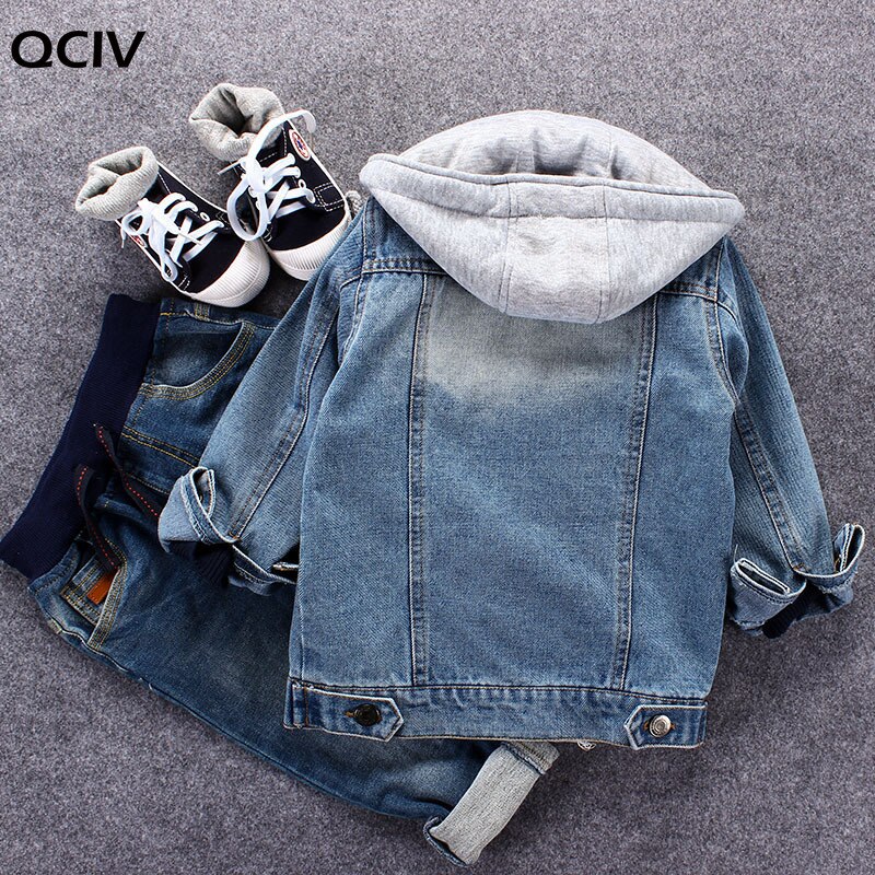 Veste en Jean pour enfants, manteau, vêtements en Jean, Cardigan pour garçons, vêtements de Cowboy en plein air, à la , décontracté