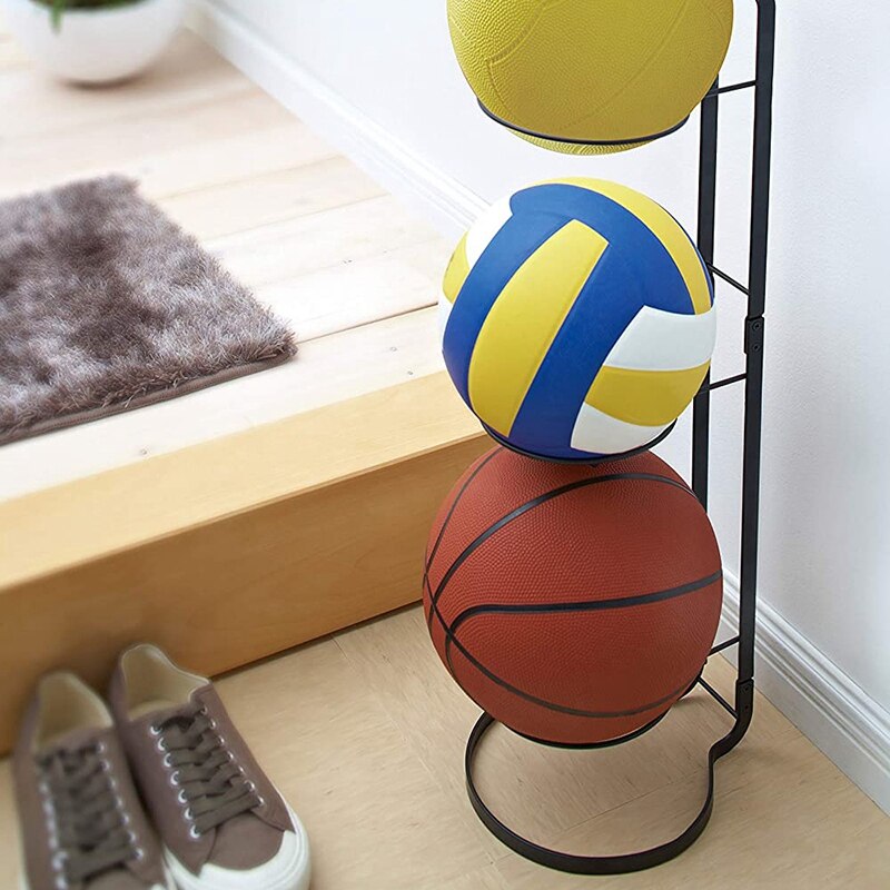 Home Frame Ball Stand Storage Equipment Organizer Sports Rack