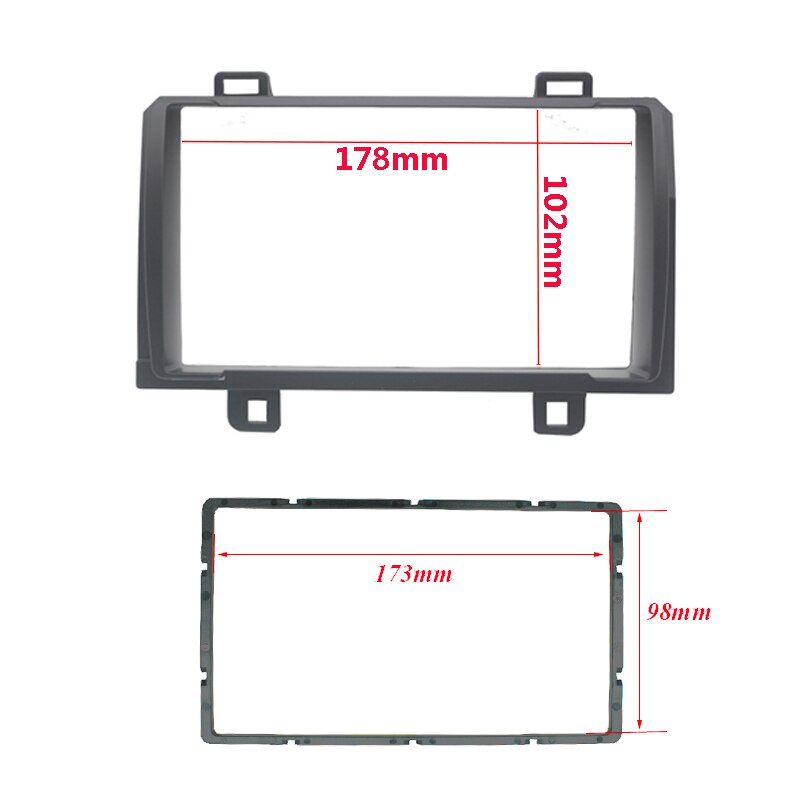 11-338 Car Radio Fascia for TOYOTA Matrix /PONTIAC Stereo Fascia Dash CD Trim Installation Frame Kit 178*100/173*98mm