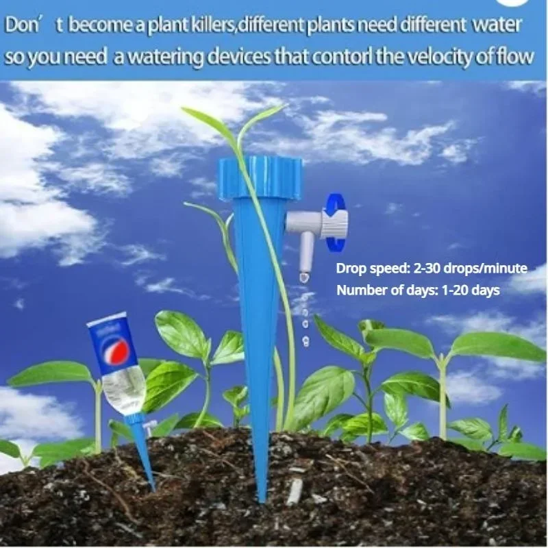 10Stck Blume Einstellbare Automatische Tropf Bewässerung Anlage Bewässerung System Hause Balkon Topfpflanzen Garten Bewässerung Werkzeuge
