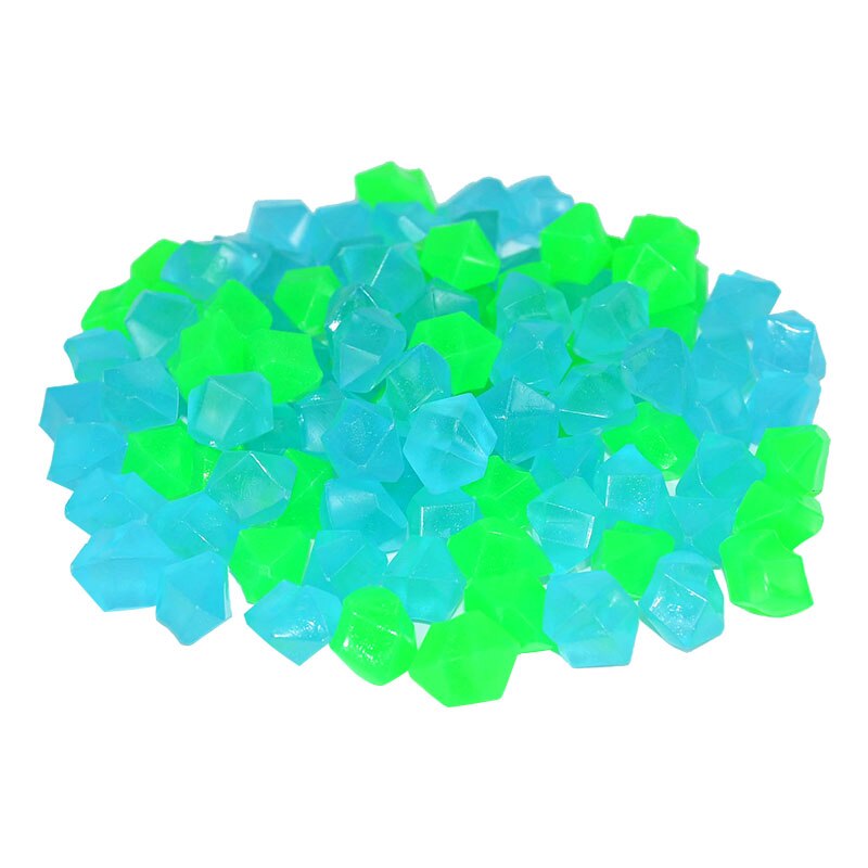 Galets de jardin lumineux qui brillent dans la nuit, 300 pièces/sac, pierres de décoration lumineuses pour allées, chemin, pelouse, cour