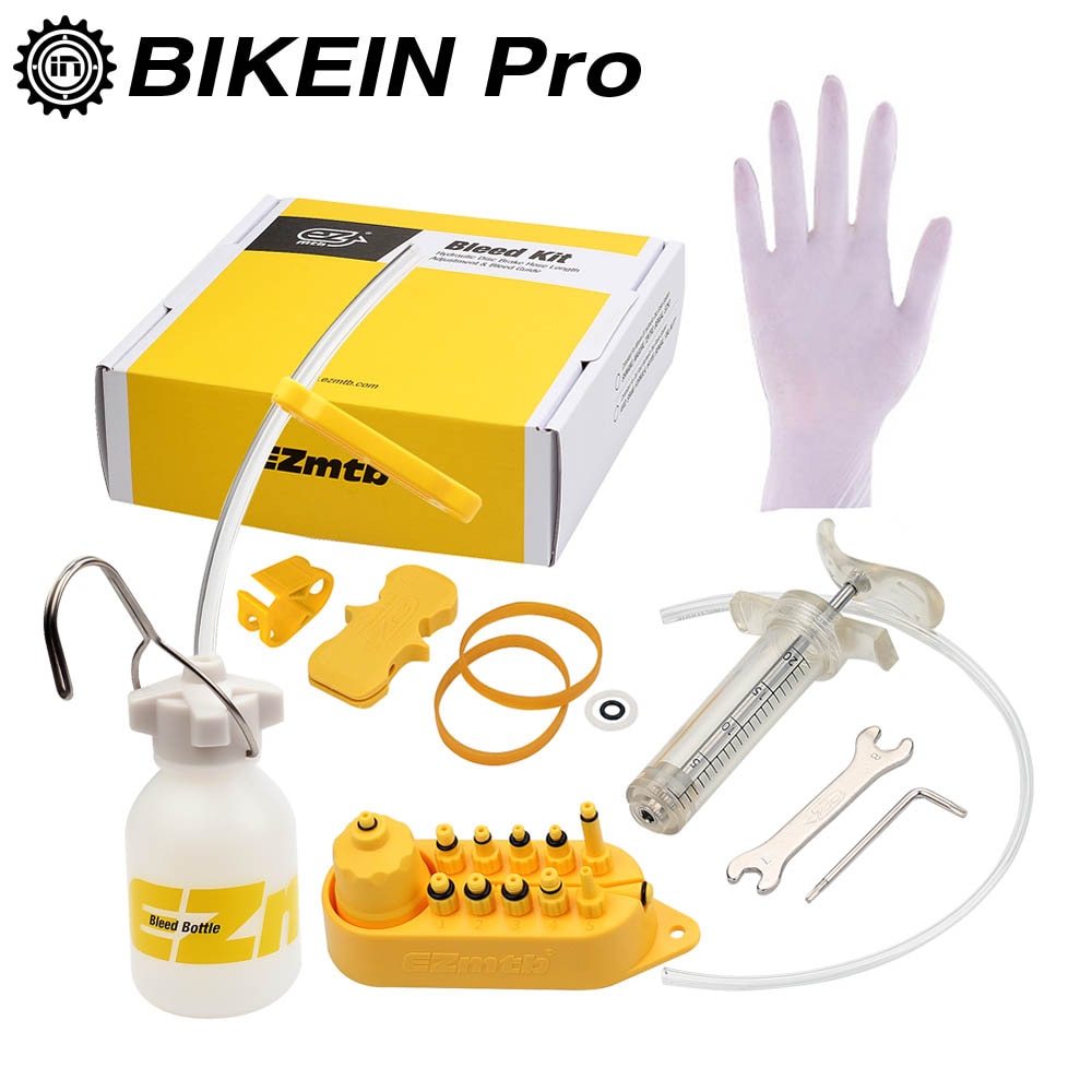 Bikein Pro Fiets Hydraulische Schijfrem Bleed Kits Tool Voor Shimano Magura Tektro Sram Serie Mtb Olie Bleed Kit gereedschap